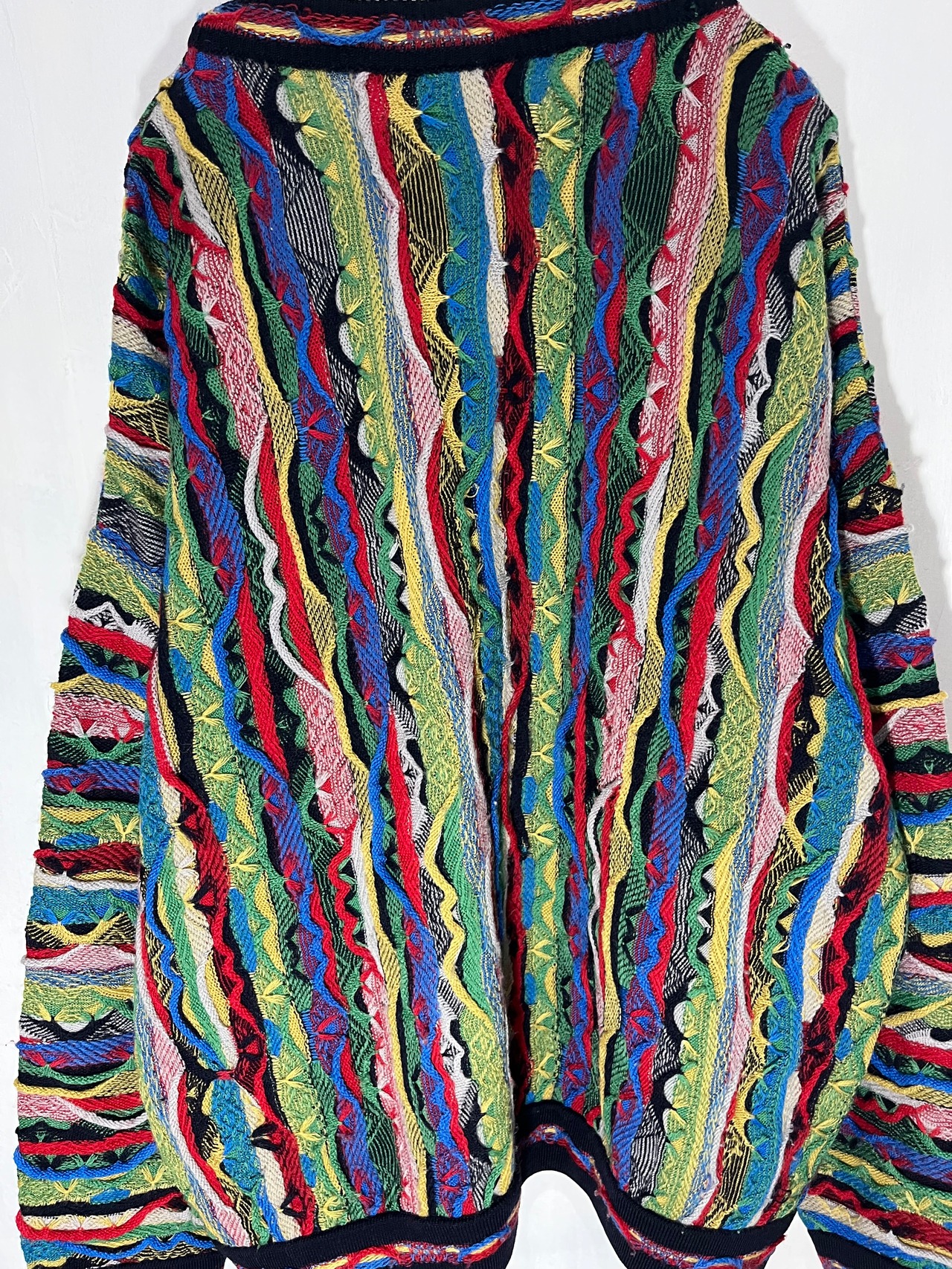 90's Limnos Multicollar Sweater Made in Australia【M】