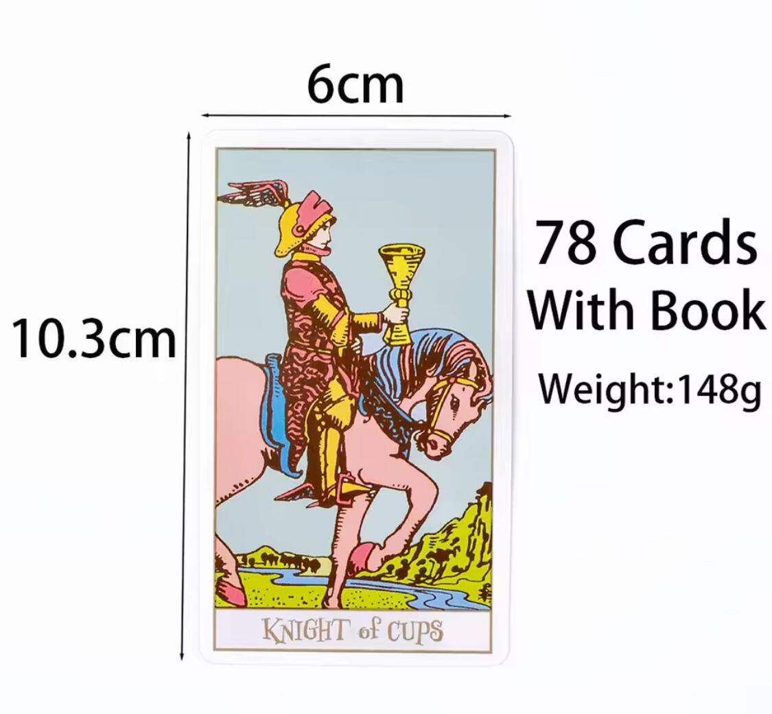 ピンクボーダータロットカード