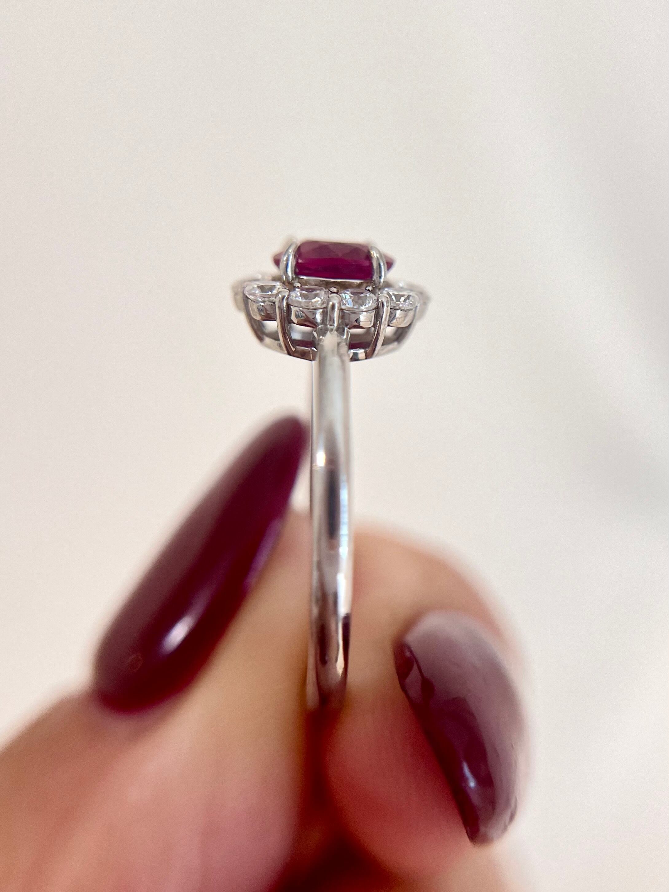 あめちゃんリング（ルビー・ブルーサファイア） | GEM QUEEN