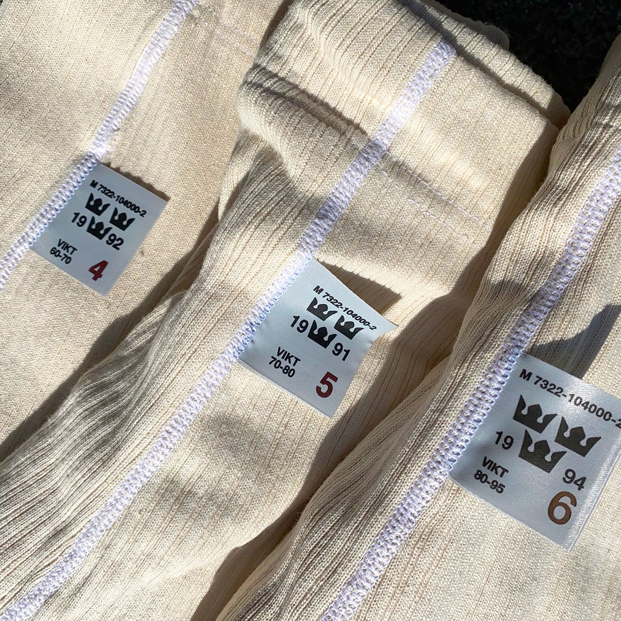 スウェーデン軍 リブ アンダーパンツ Deadstock | hab