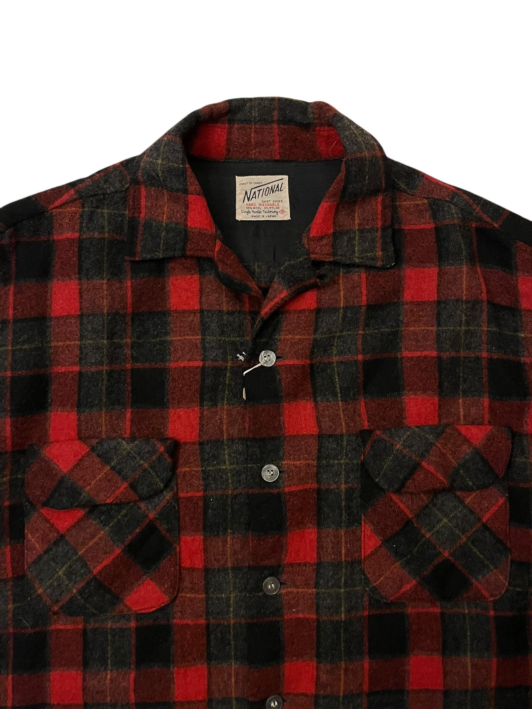 50S 60s マクレガー レーヨンシャツ ギャバジン 50s McGREGOR Rayon Gabardine Shirt 50年代 マクレガー レーヨン