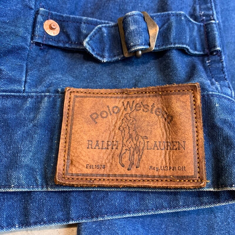 70's 80's Polo Western ポロウェスタン インディゴダックジャケット
