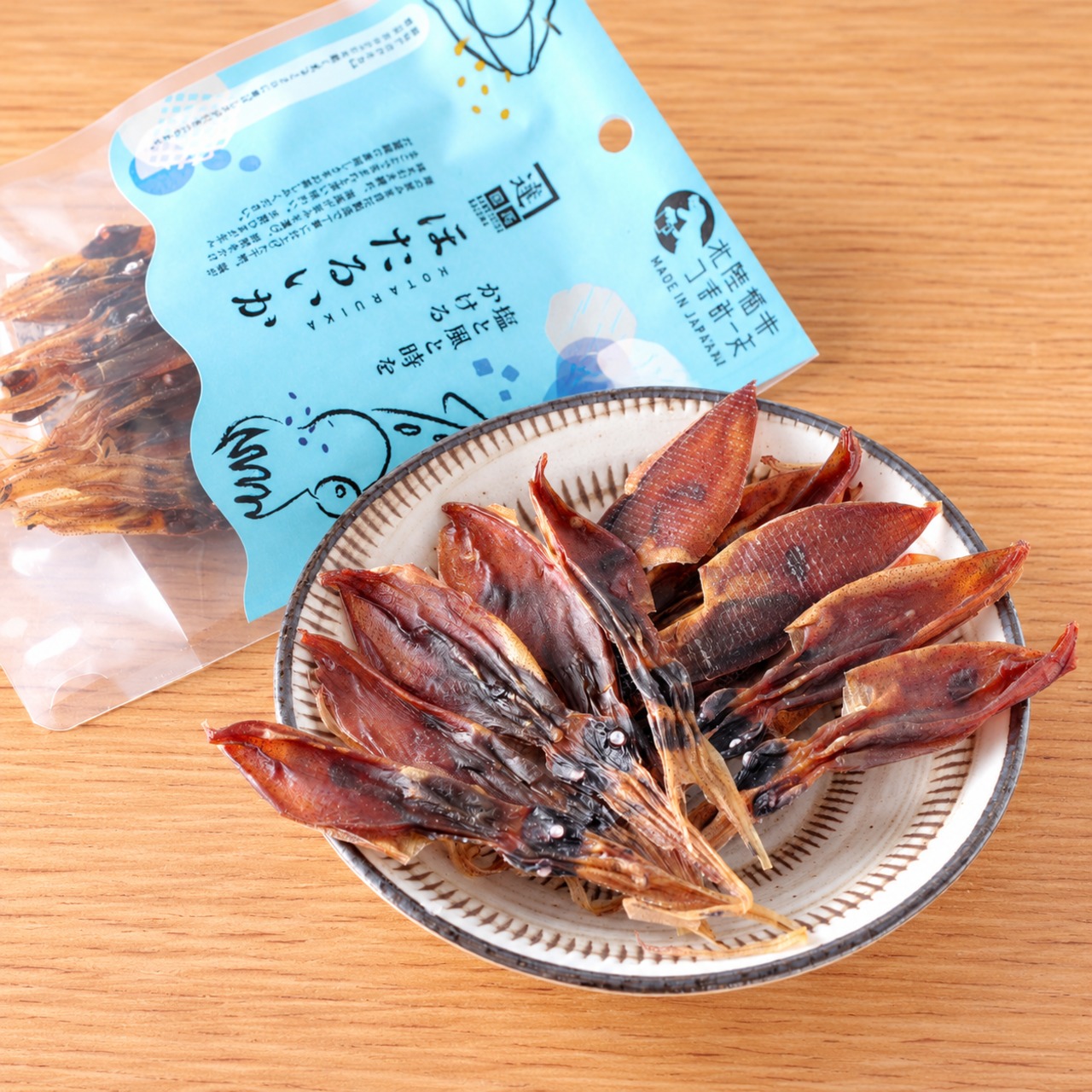 干ほたるいか15ｇ｜肝の旨みを楽しむ無添加おつまみ・北陸福井つまみーる