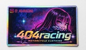 404Racing ホログラムステッカー vol.1
