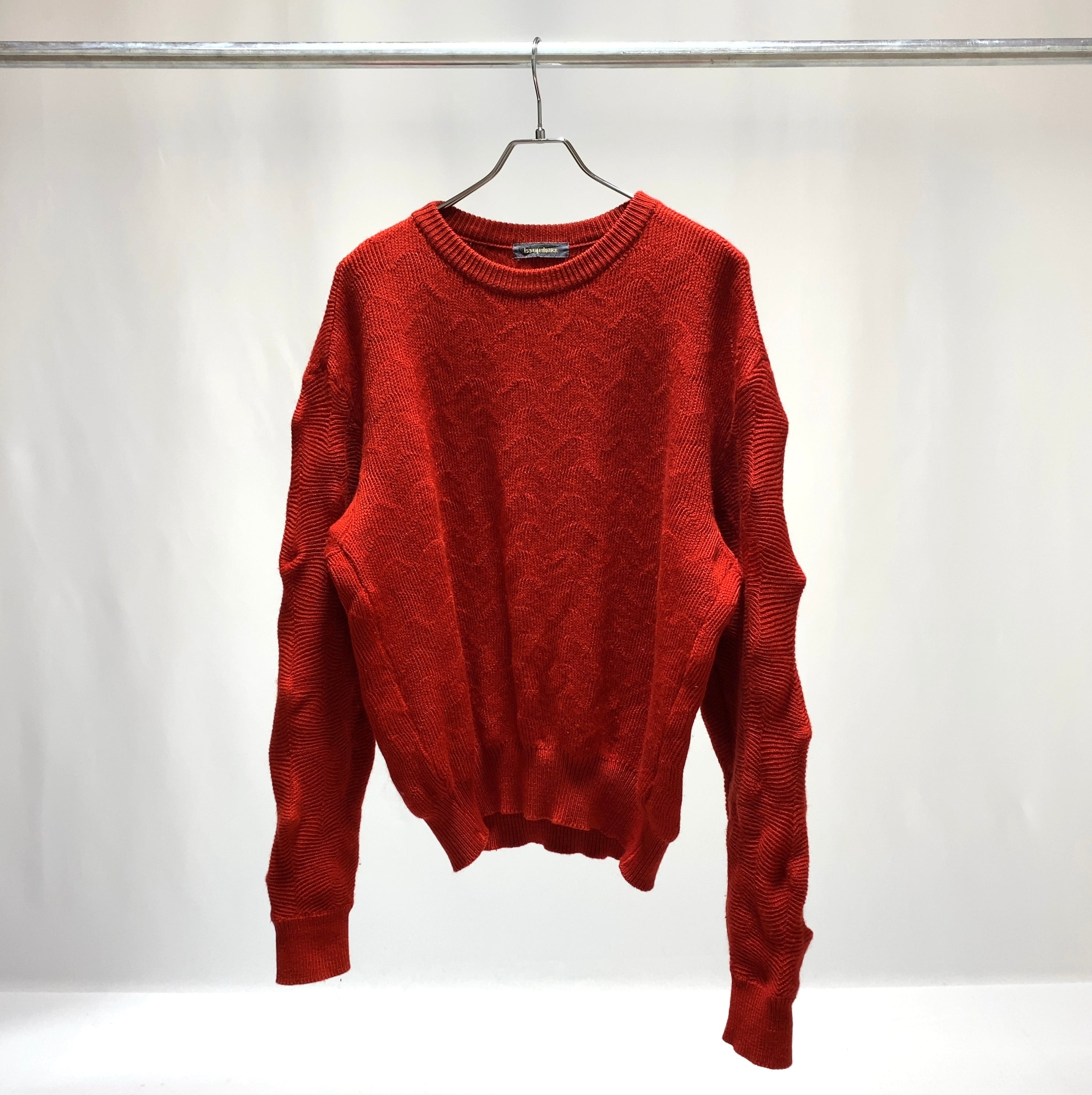 Issey Miyake / 80's Vintage Design Wool Sweater / Made in Japan