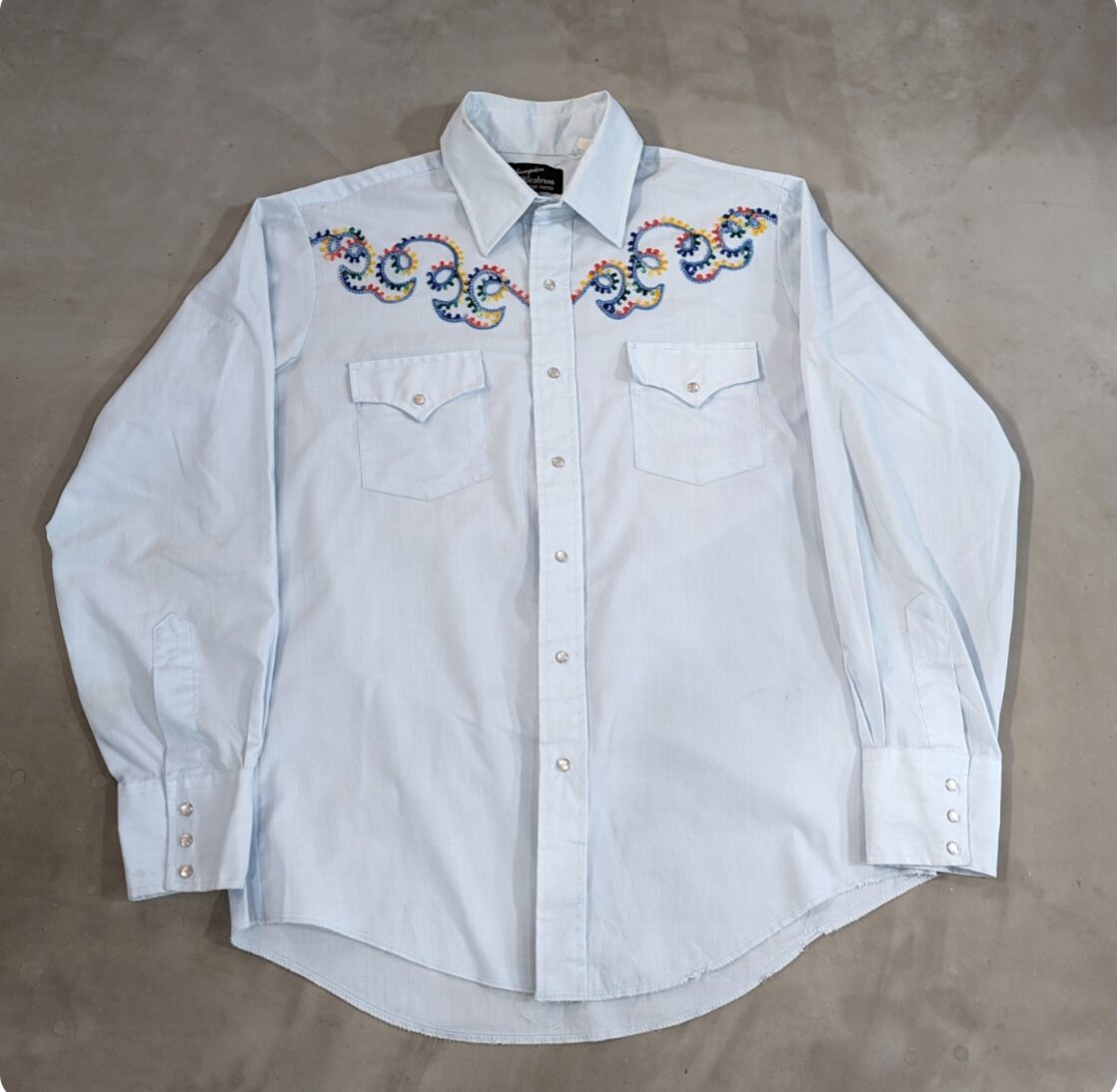 70s Champion Westerns permanent press shirt 小岩店 | Pay ID