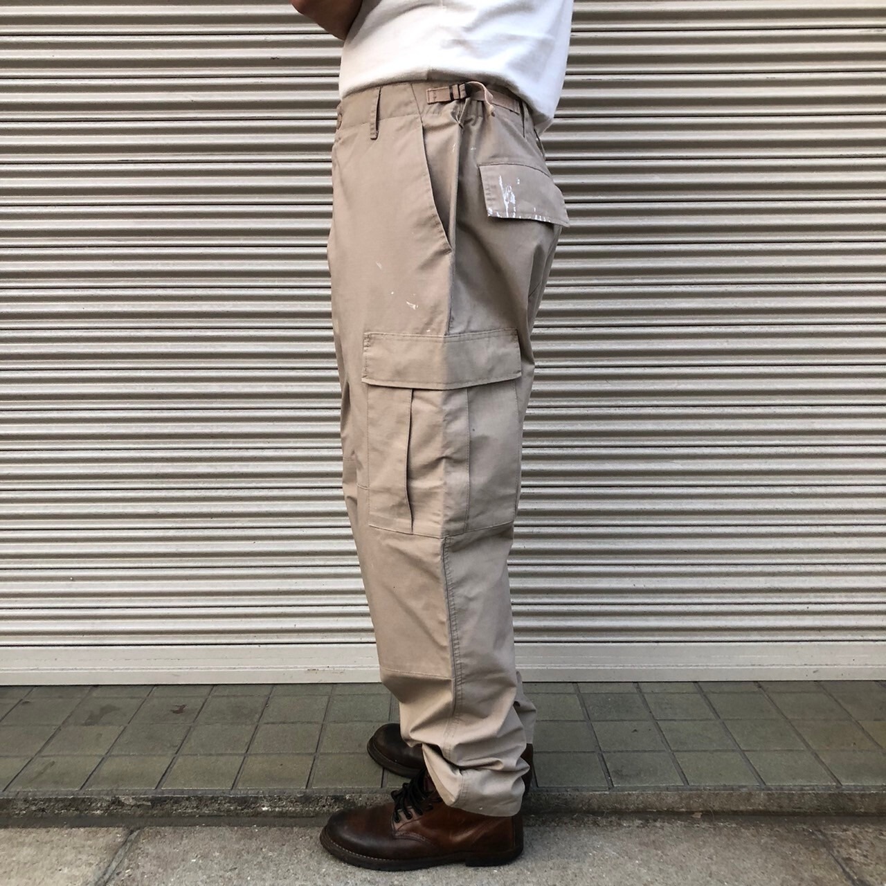 良品 米軍 BATTLE BDU PANTS ミリタリーパンツ カーゴパンツ 