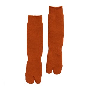 Brushed Pile Socks (Orange)