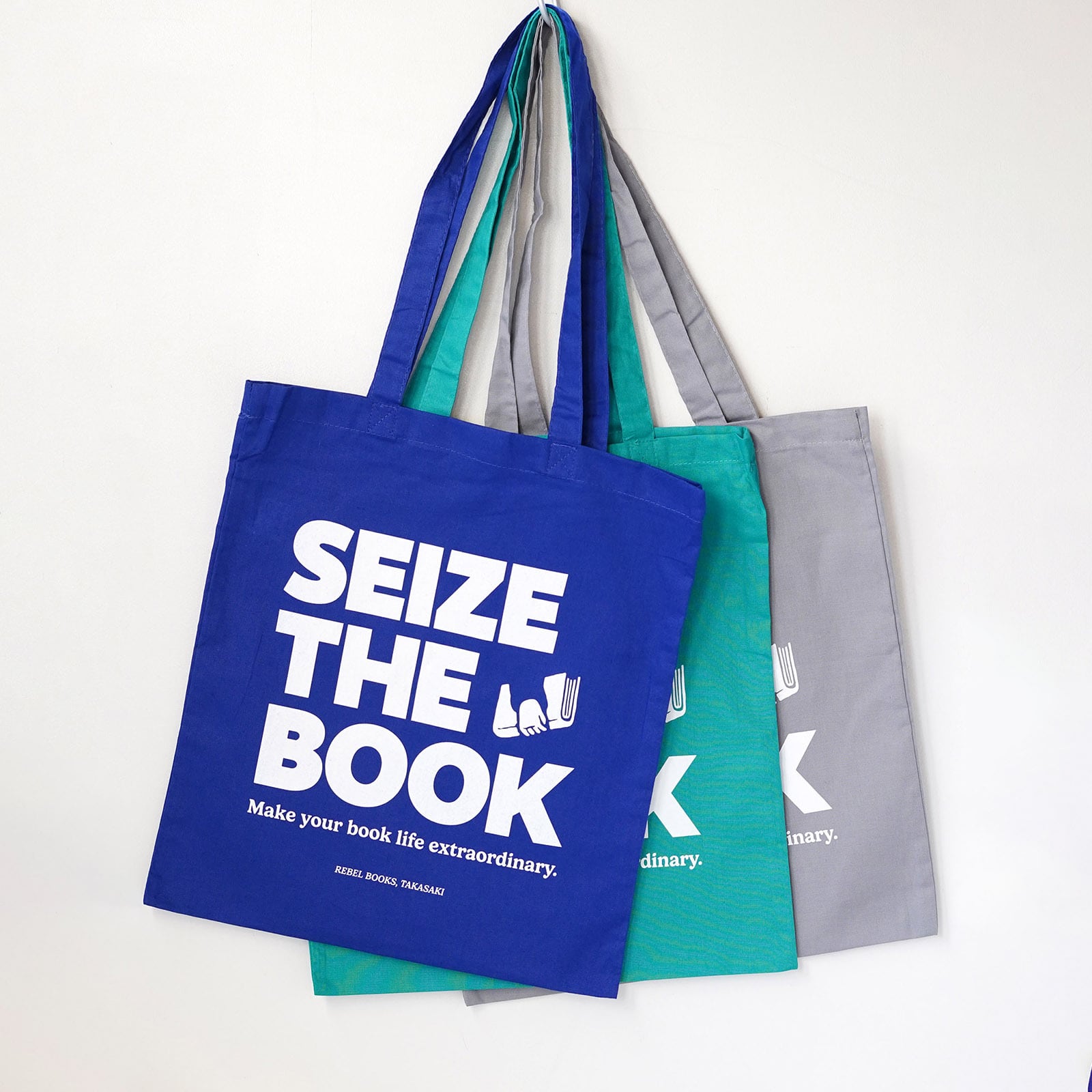 NEW】SEIZE THE BOOK トートバッグ | rebelbooks