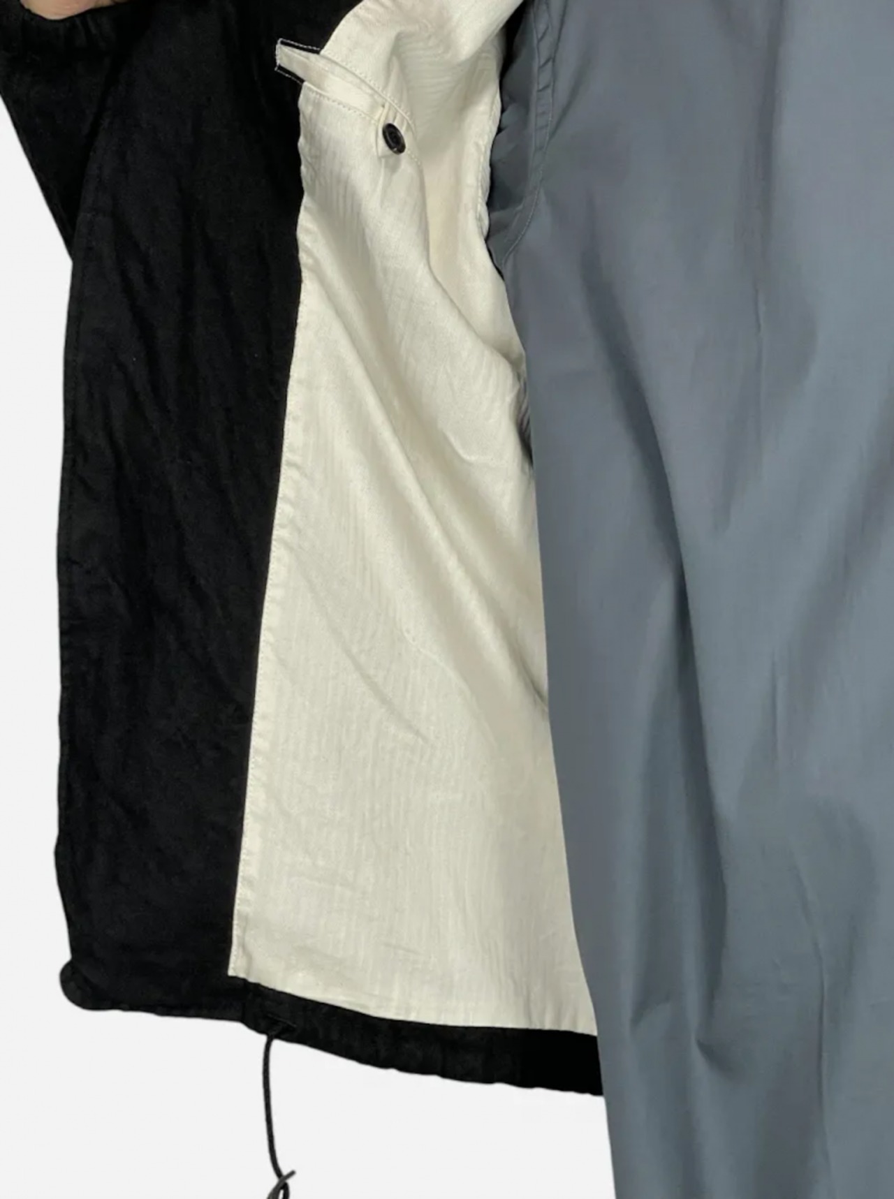 【COMME des GARCONS HOMME】ウールサージ製品縮絨ジャケット