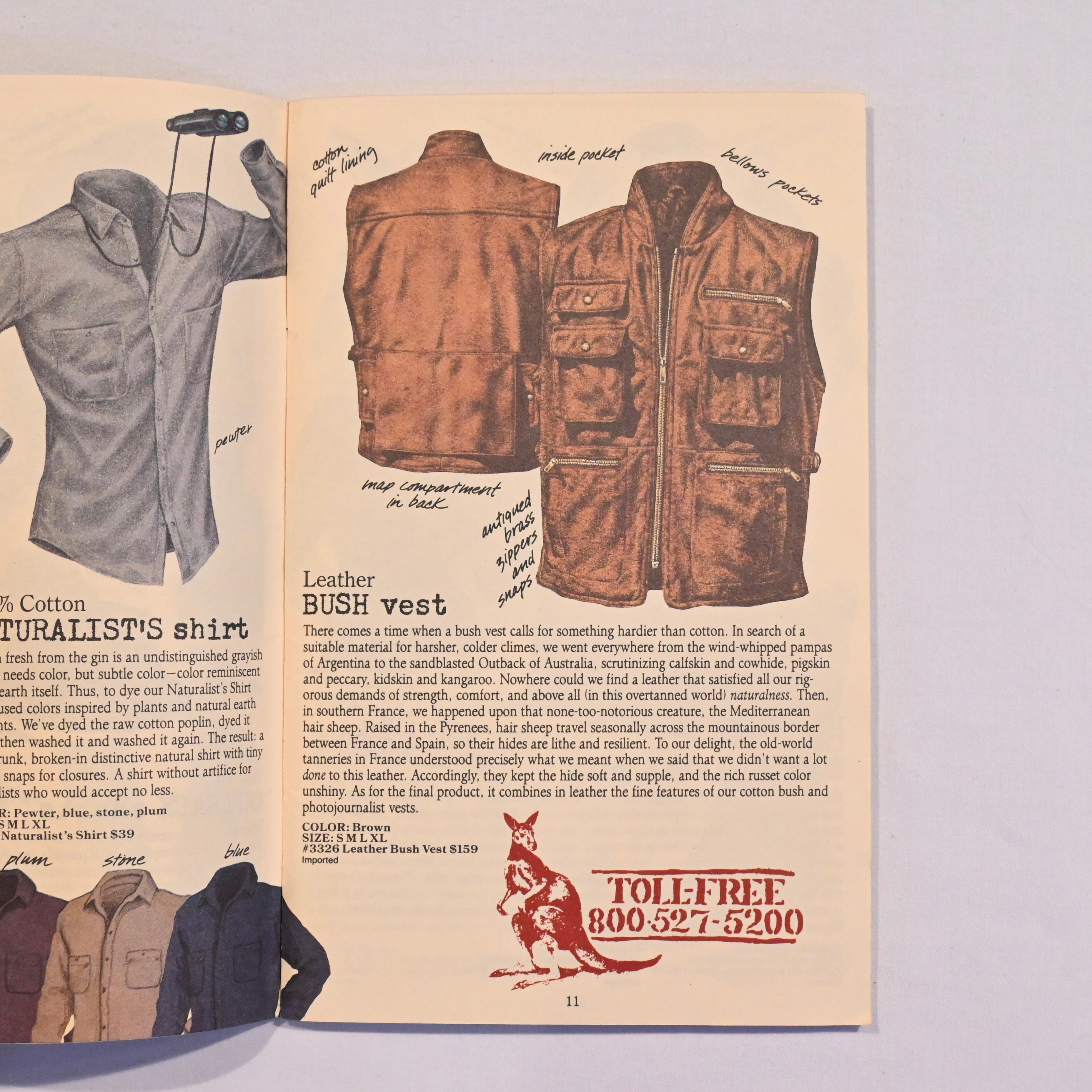 1980's Banana Republic catalog book バナナリパブリック 1980's Banana Republic catalog book バナナリパブリック