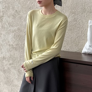 slim-fit cut-and-sew top　J00467