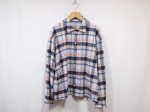 DIGAWEL” Oversized Crop top Shirt Pink/L.Blue”