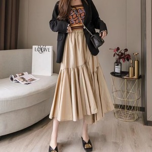 切り替えフリルスカート　AJ1365-9901