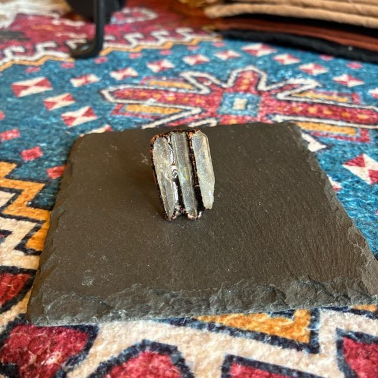 TOPANGA Jewelry 　ジェムストーンリング　クリスタル　全2種　14号　15号　指輪　アクセサリー　ジュエリー　プレゼント　レディース　ギフト