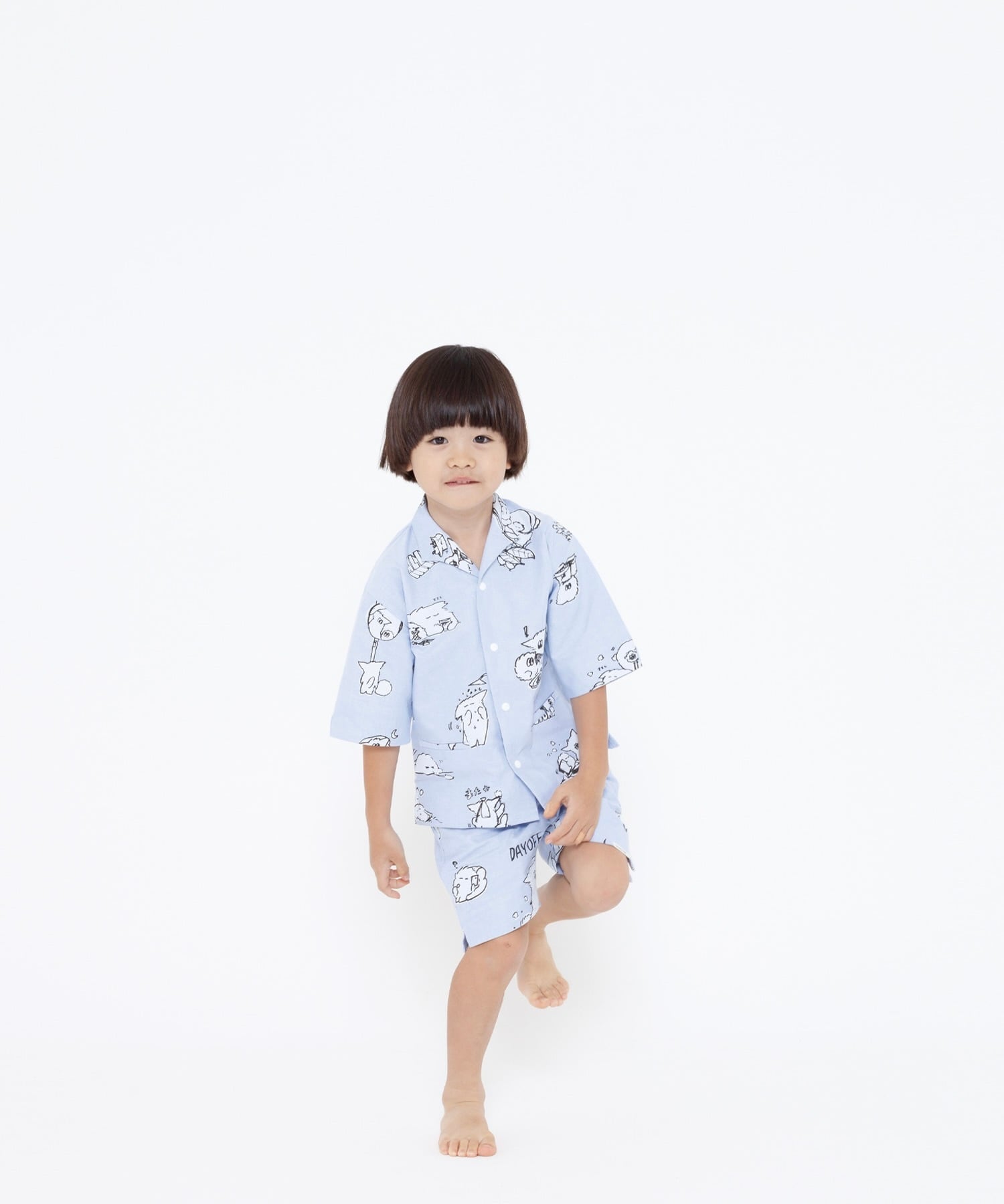 NOWHAW / PA-S484-N”week s/s(lil.)”pajama(ragelow)、PA-S485-N NOWHAW / PA-S484-N”week s/s(lil.)”pajama(ragelow)、PA-S485-N
