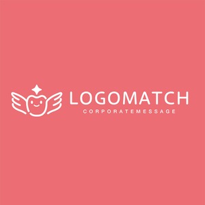 翼を広げた歯のロゴ