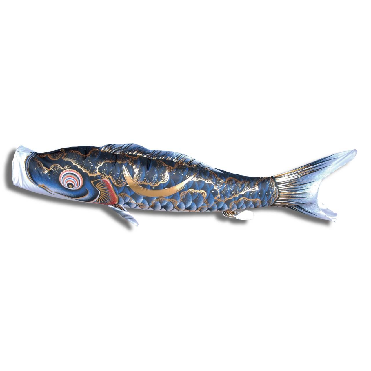 豪　黒　1.2M　単品販売（徳永鯉のぼり）