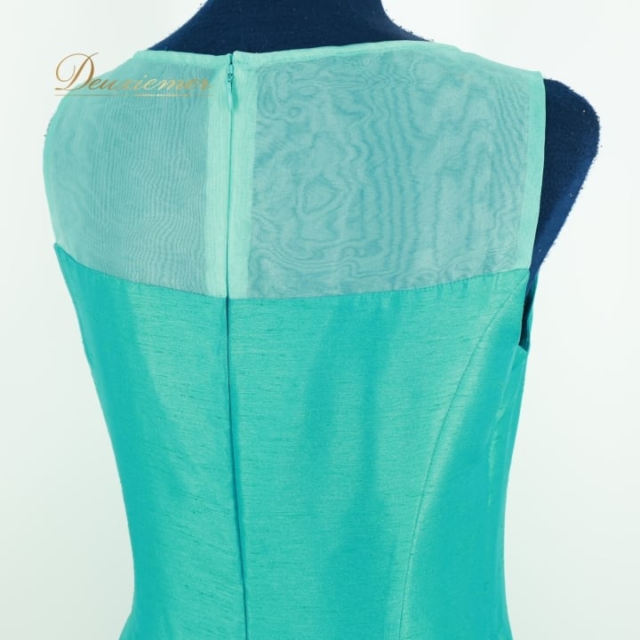 フラダンス 衣装 ワンピース ドレス グリーン系 マーメイドライン フラ