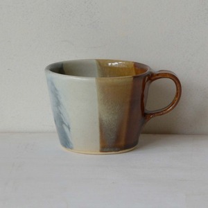佐々木康弘 コーヒーカップ 縦縞（26-008-B）