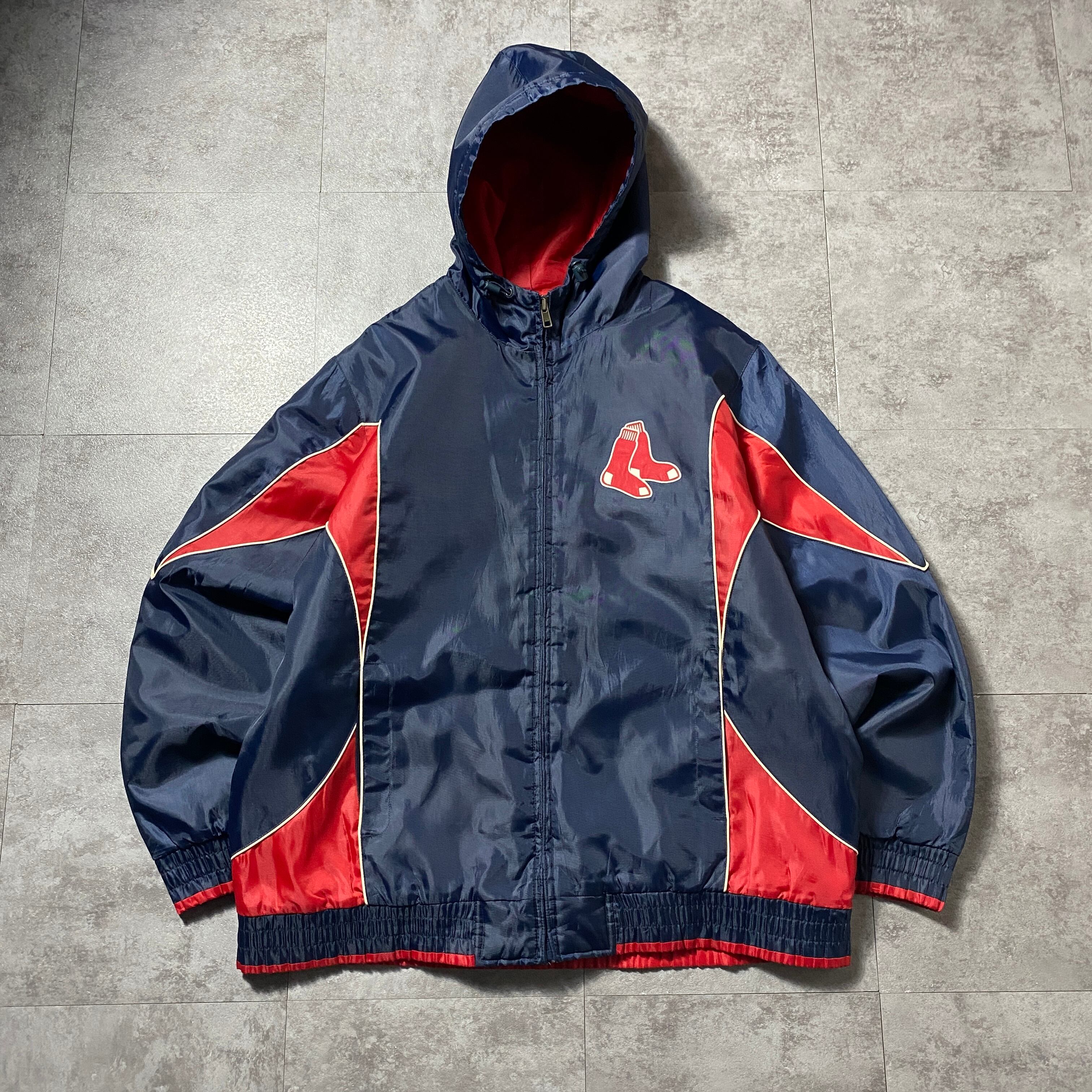 MLB RED SOX ボストンレッドソックス 刺繍ロゴ 中綿 ナイロン