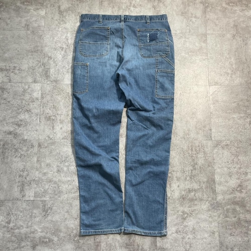 20s メキシコ製 デニム ダブルニー Carhartt 38×36 詳細写真2