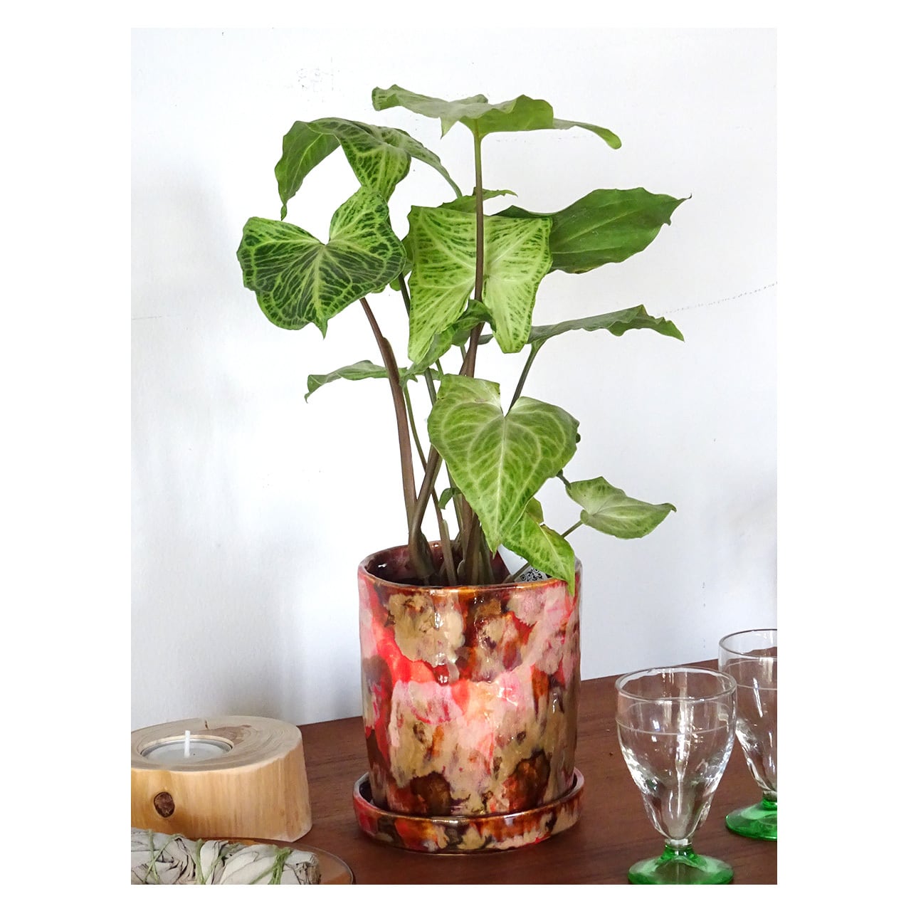 フラワーベース MONYO MONYO ceramic planter〈A〉 | Seeding