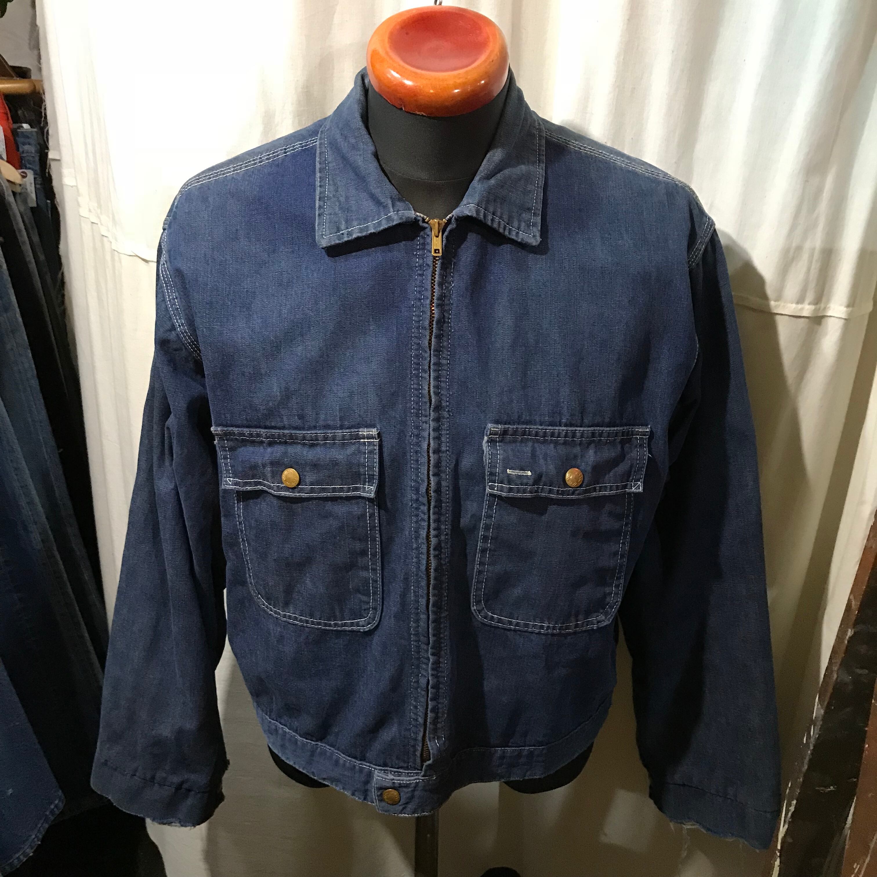 60's vintage union made Workmaster ワークマスター デニムワークジャケット メンズL