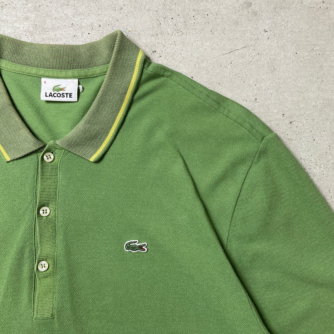 LACOSTE ラコステ フレンチラコステ 鹿の子 ポロシャツ メンズL相当