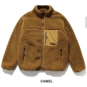 FIRST DOWN fleece jacket "camel" 新品・未使用 size:M.L.XL