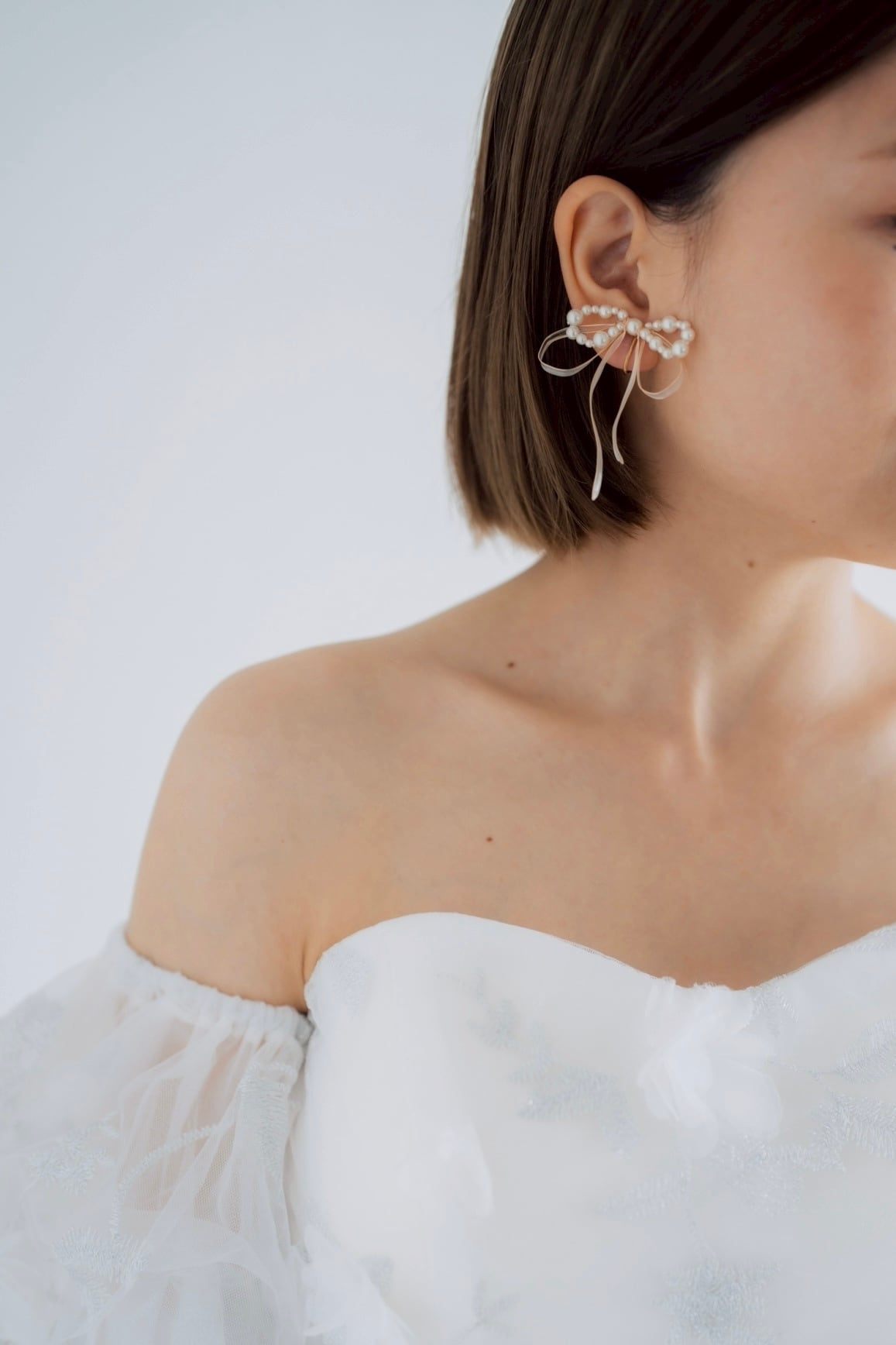 PIPERI belle ribbon ベル リボン　ネジバネ式イヤリング belle ribbon ベル リボン | PIPERI