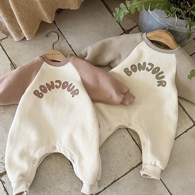 【秋作】英字オールインワン 全2色