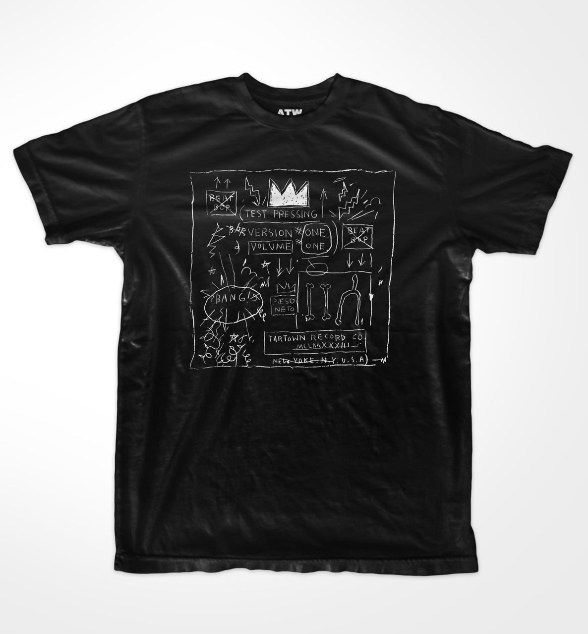 Basquiat RAMMELLZEE VS K-ROB Beat Bop T-shirts | DELIC-A-TESSEN