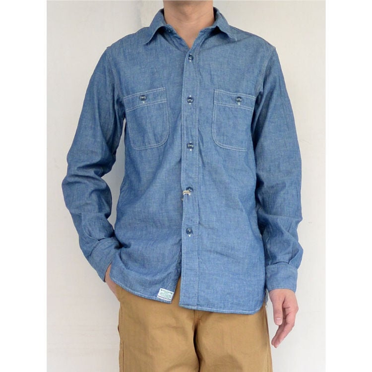 orSlow Chambray Work Shirts シャンブレーワークシャツ | Little by