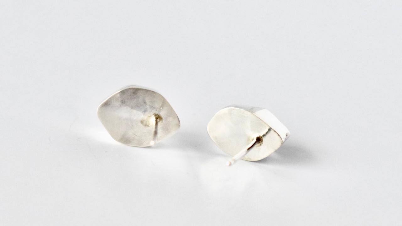 Harkimer diamond pierce 《silver925》【受注製作】