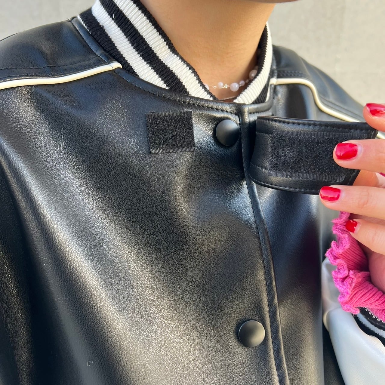 ショート丈スタジャン_LN01949 | lanan(ラナン)