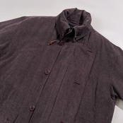 allegri アレグリ 中綿 キルティングライナー付 ハーフ コート ジャケット サイズ L /パープル系 紳士 C-TK83 三陽商会