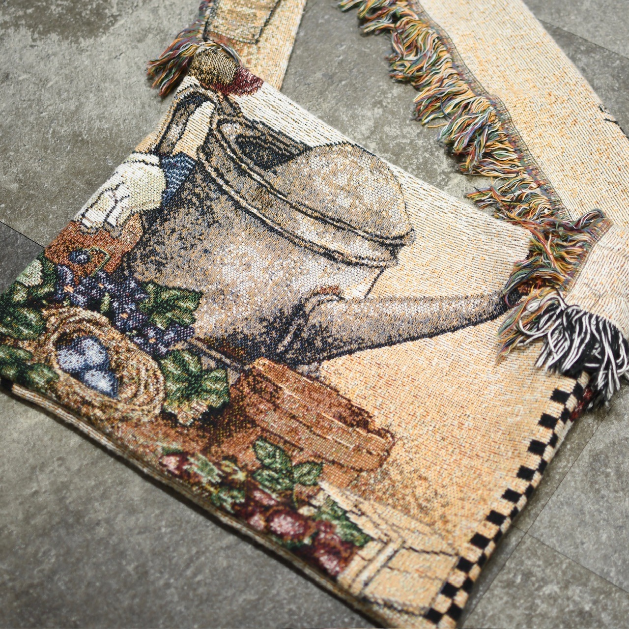 kroneko original rug shoulder bag