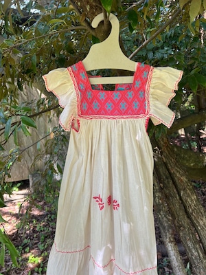 Handmade Mexican dress 6y