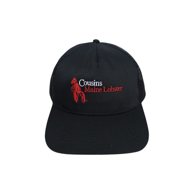 COUSINS MAINE LOBSTER MESH TRUCKER HAT ONE SIZE (USED)
