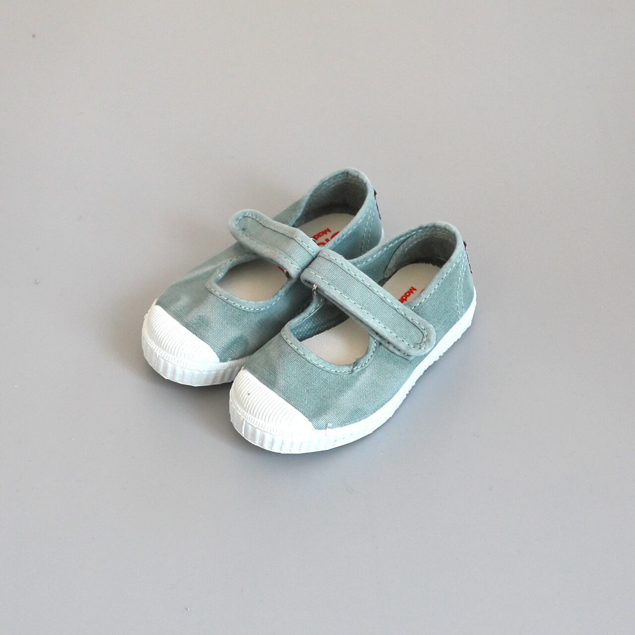 cienta(シエンタ)/ ベルクロワンストラップ / Aqua(ムラ染め) / 12.5cm〜18cm