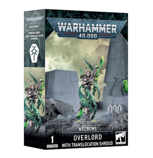 NECRONS: OVERLORD WITH TRANSLOCATION SHROUD