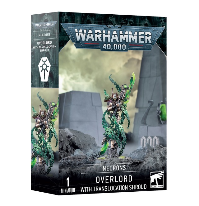 NECRONS: OVERLORD WITH TRANSLOCATION SHROUD