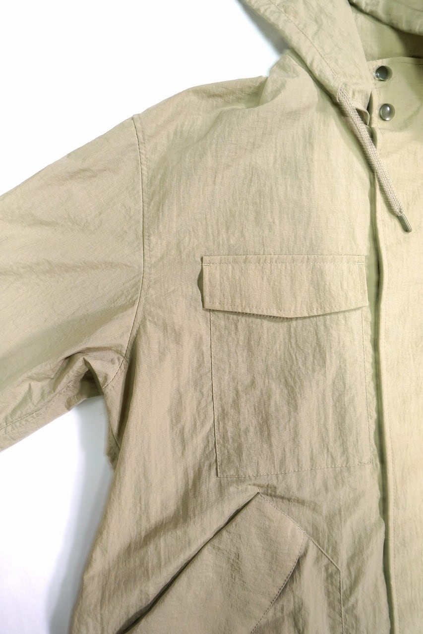 Nylon Ripstop Blouson Parka