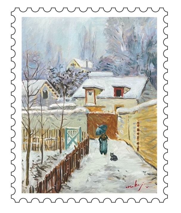 シスレー雪 シスレー 画家 作品 アルフレッド・シスレー Alfred Sisley