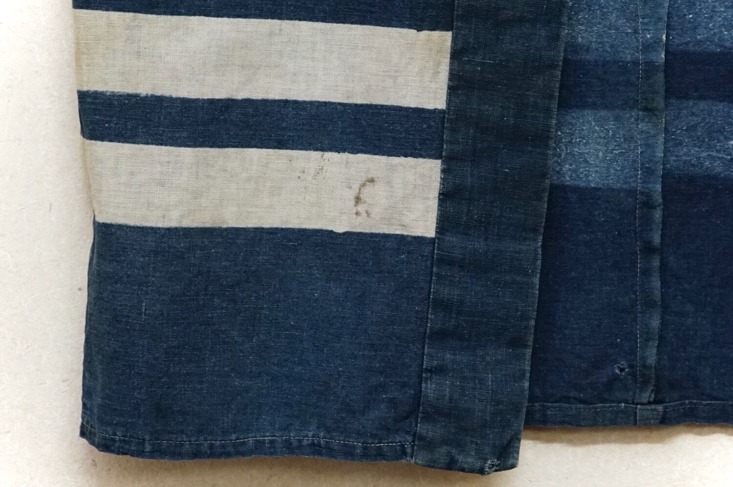 341 火消し半纏 消防 藍染 木綿古布 アンティーク ヴィンテージ