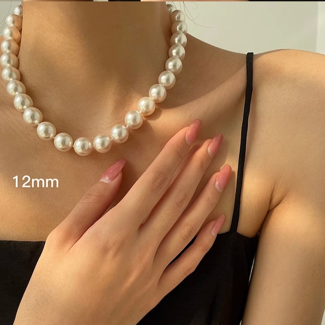 Pearl necklace　2litr03343