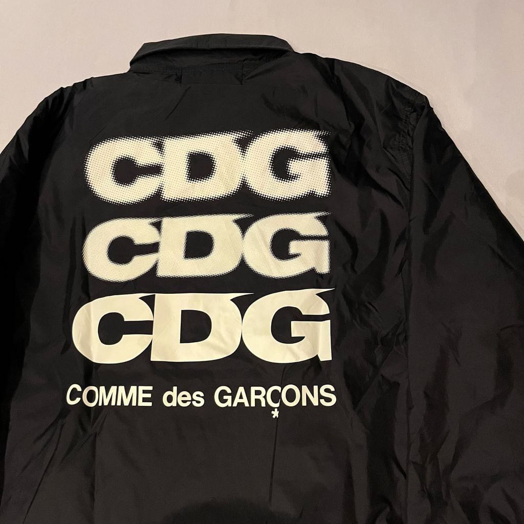 CDG コムデギャルソン シーディージー Logo Coach Jacket コーチ