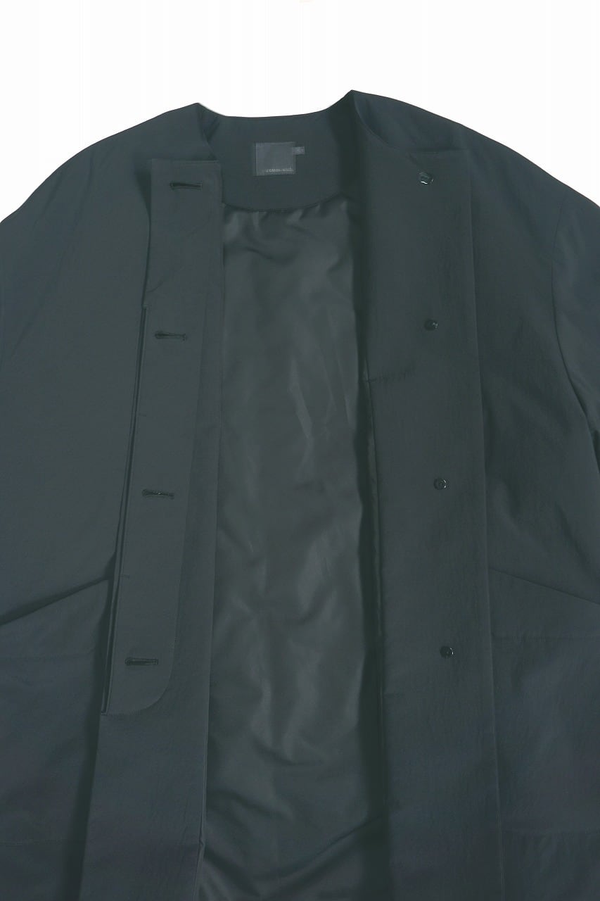 Nylon Filling No Collar Coat