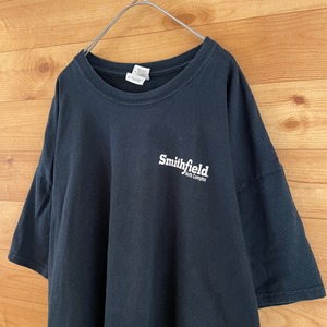 【GILDAN】企業系 企業ロゴ Tシャツ バックプリント 2XL ビッグサイズ US古着 アメリカ古着